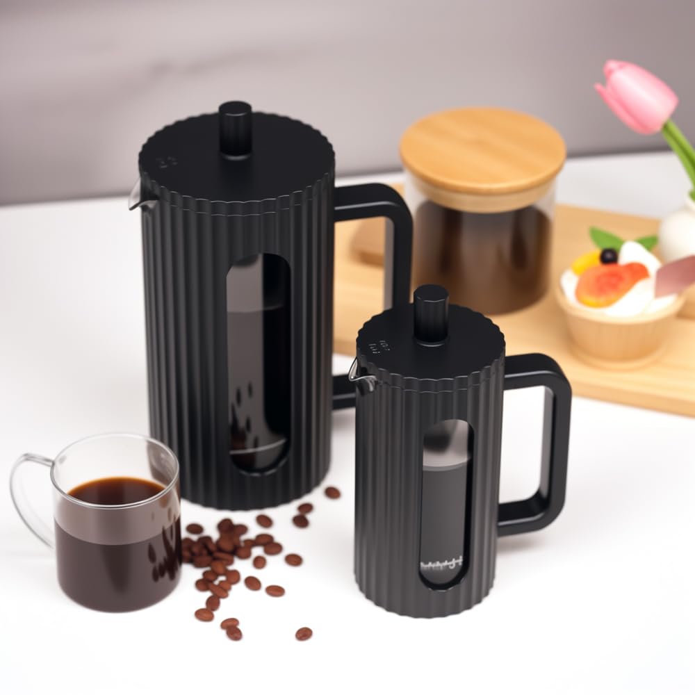 12 oz Heat Resistant Borosilicate Glass French Press M664019