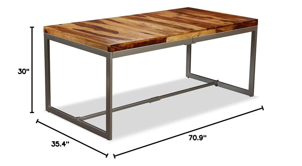 Wood Rectangular Dining Table N611