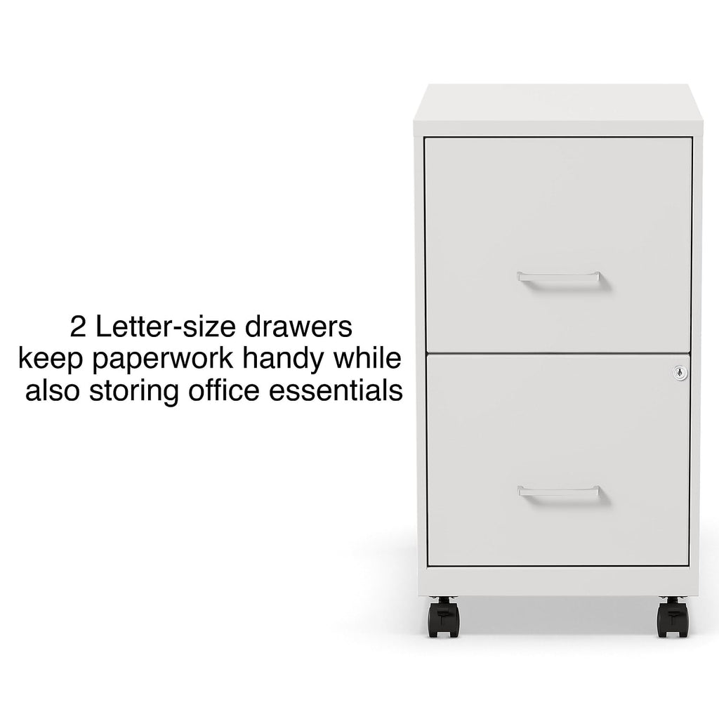 2 Drawer Letter Size Lockable File Cabinet W162321
