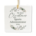 Ceramic 3-inch Square Ornament K653660