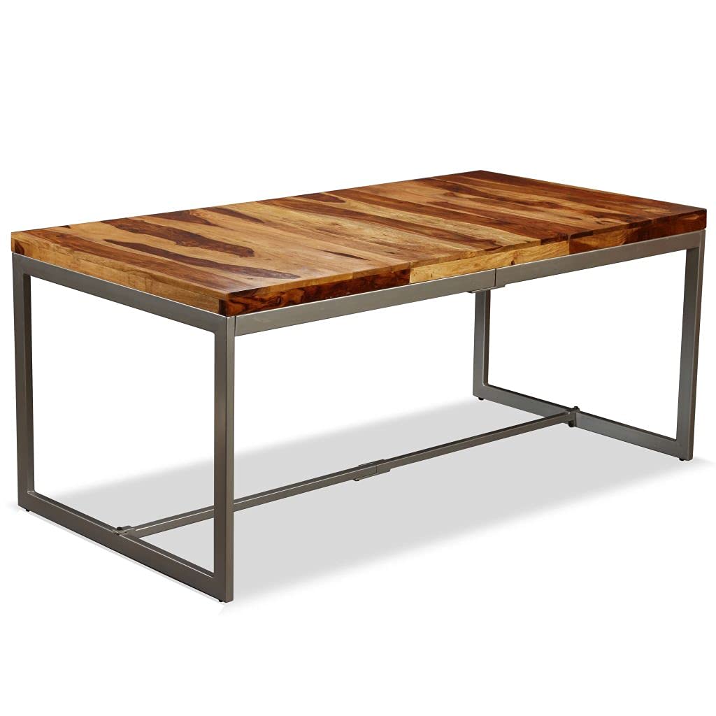Wood Rectangular Dining Table N611