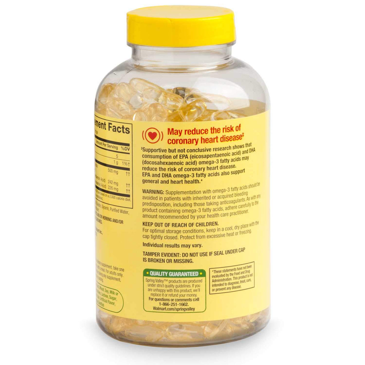 Omega-3 500 mg Fish Oil Softgels R787871