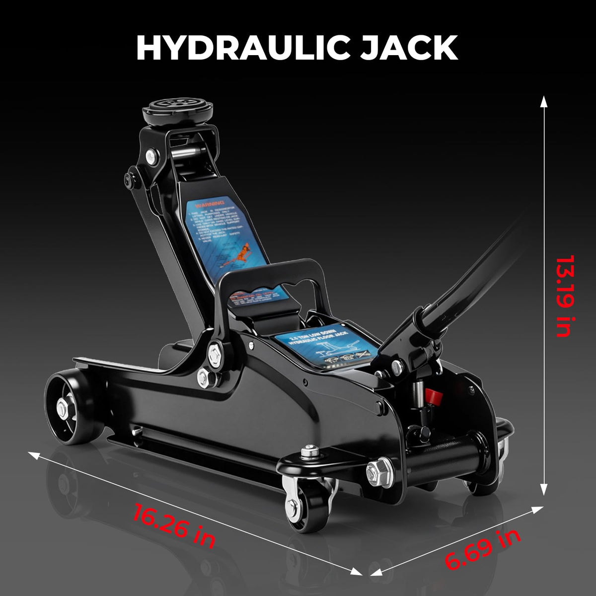 Heavy Duty Steel Hydraulic Floor Jack Q4292
