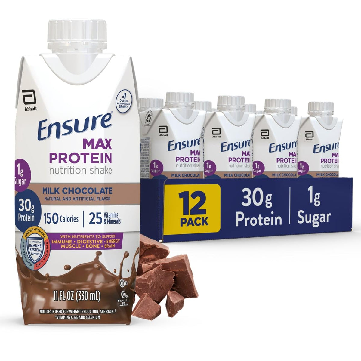 Nutrition Shake, 24 Count, 16 Grams of Protein T23627
