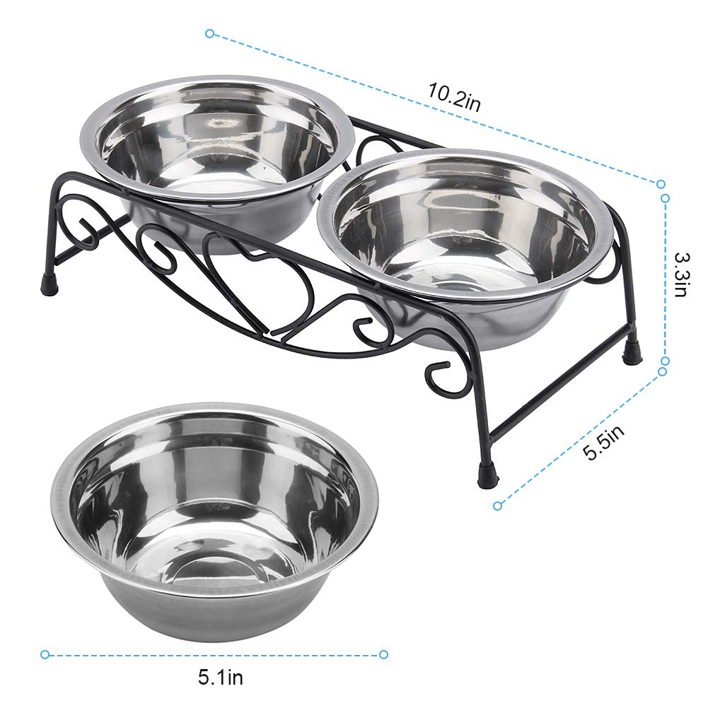 Double Elevated Pet Bowl R36272