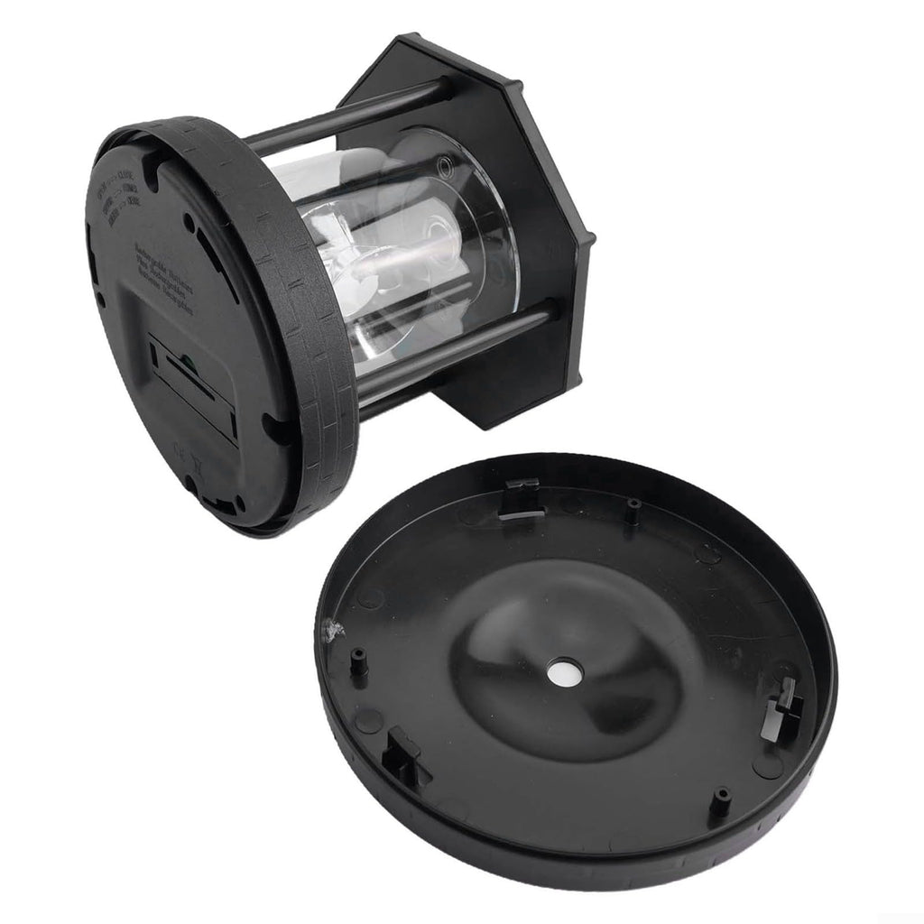 Black Solar Lighthouse Lawn Light A268