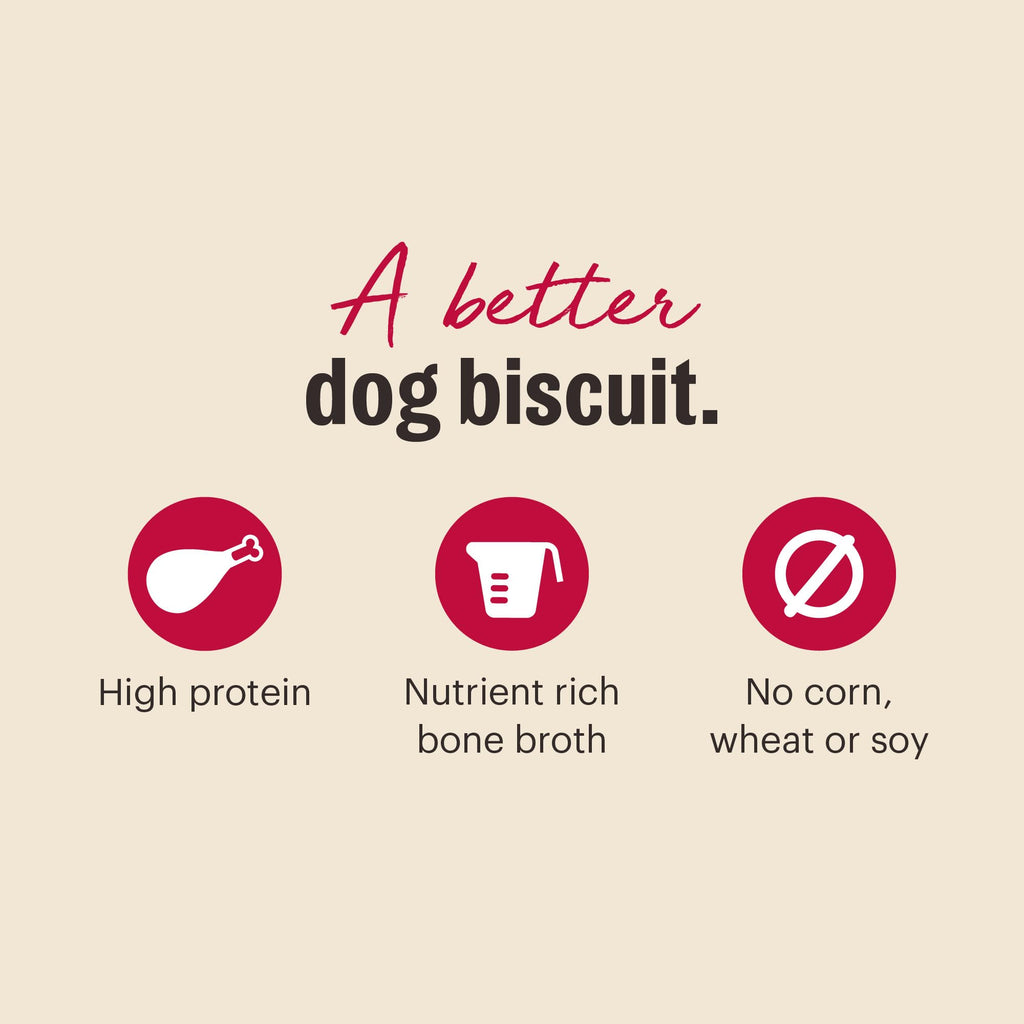 Grain Free Beef Bone Broth Sweet Potato Dog Treats 8 oz L6427