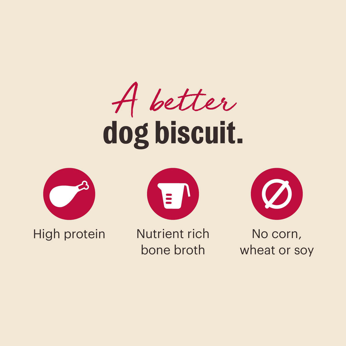 Grain Free Beef Bone Broth Sweet Potato Dog Treats 8 oz L6427