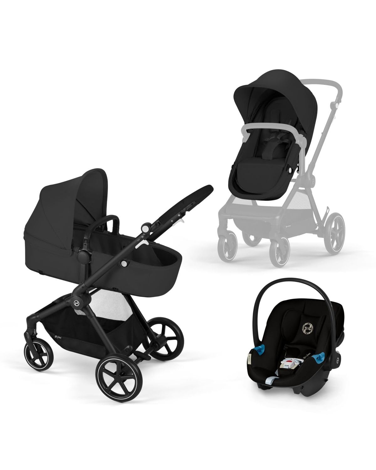2-in-1 Baby Stroller and Car Seat Combo K74010