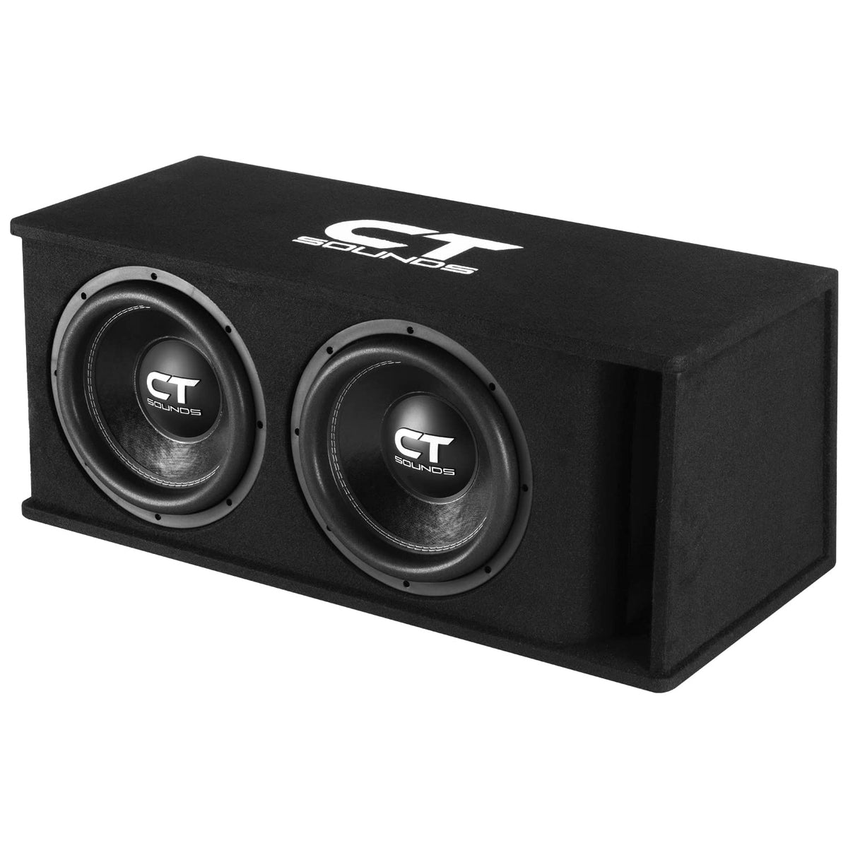 Dual 12” 2600W Ported Car Subwoofer Box H316369