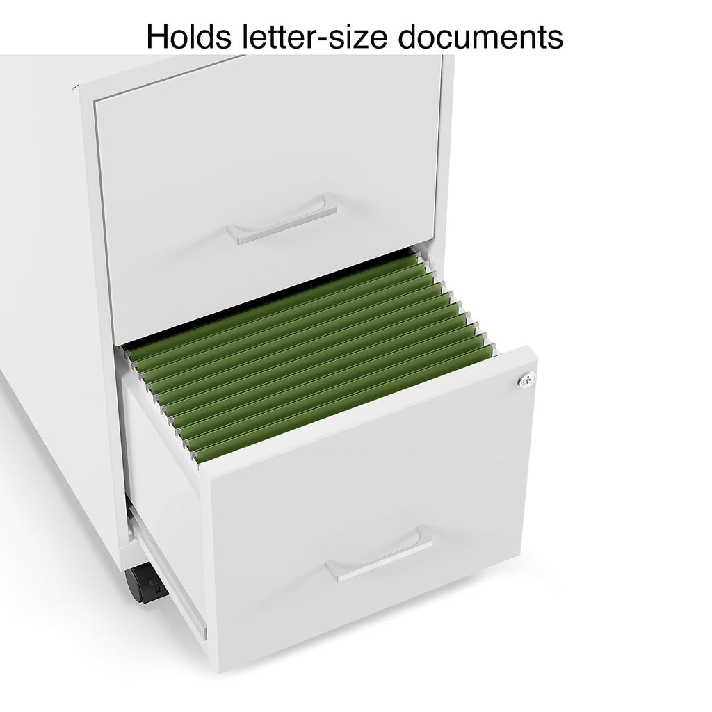 2 Drawer Letter Size Lockable File Cabinet W162321
