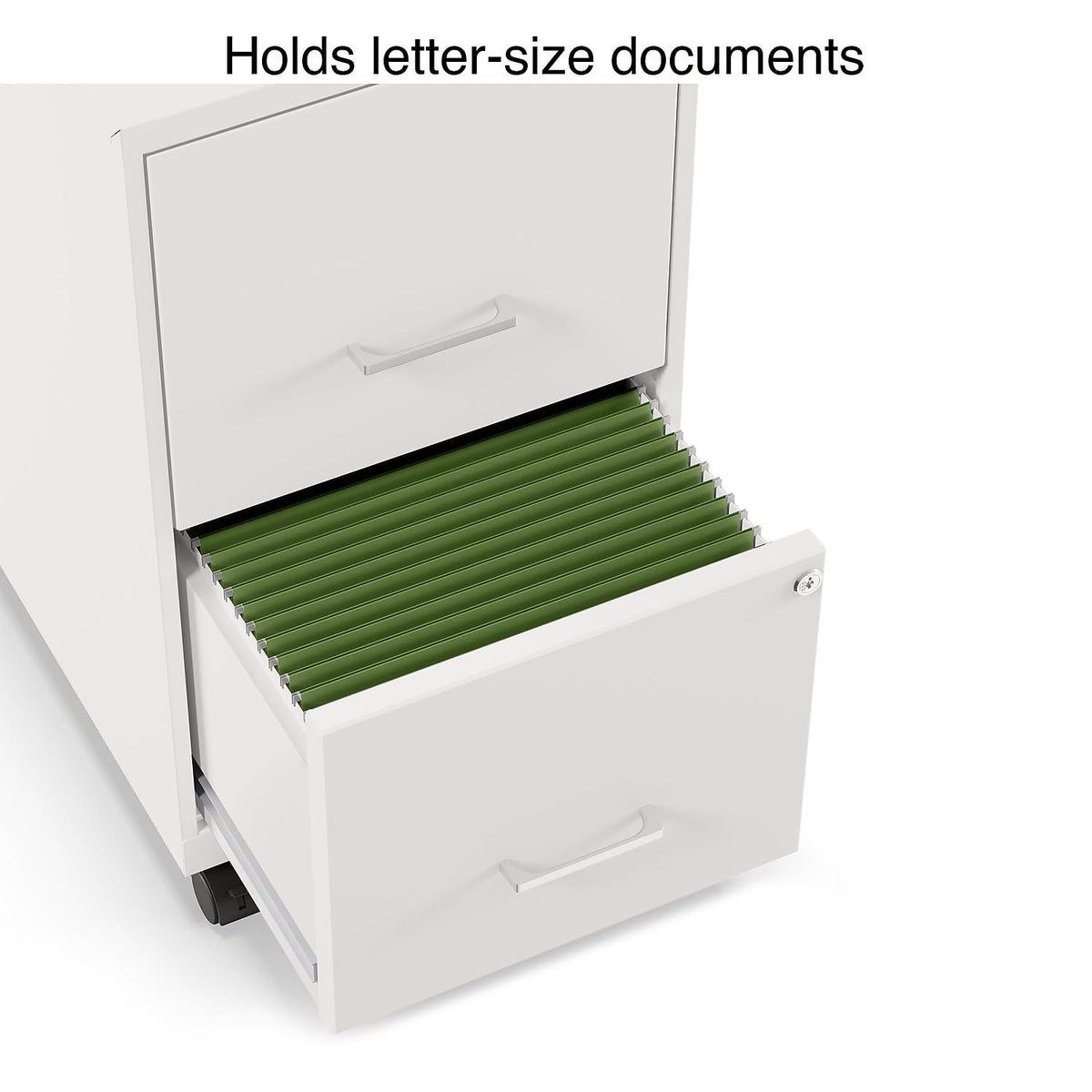 2 Drawer Letter Size Lockable File Cabinet W162321