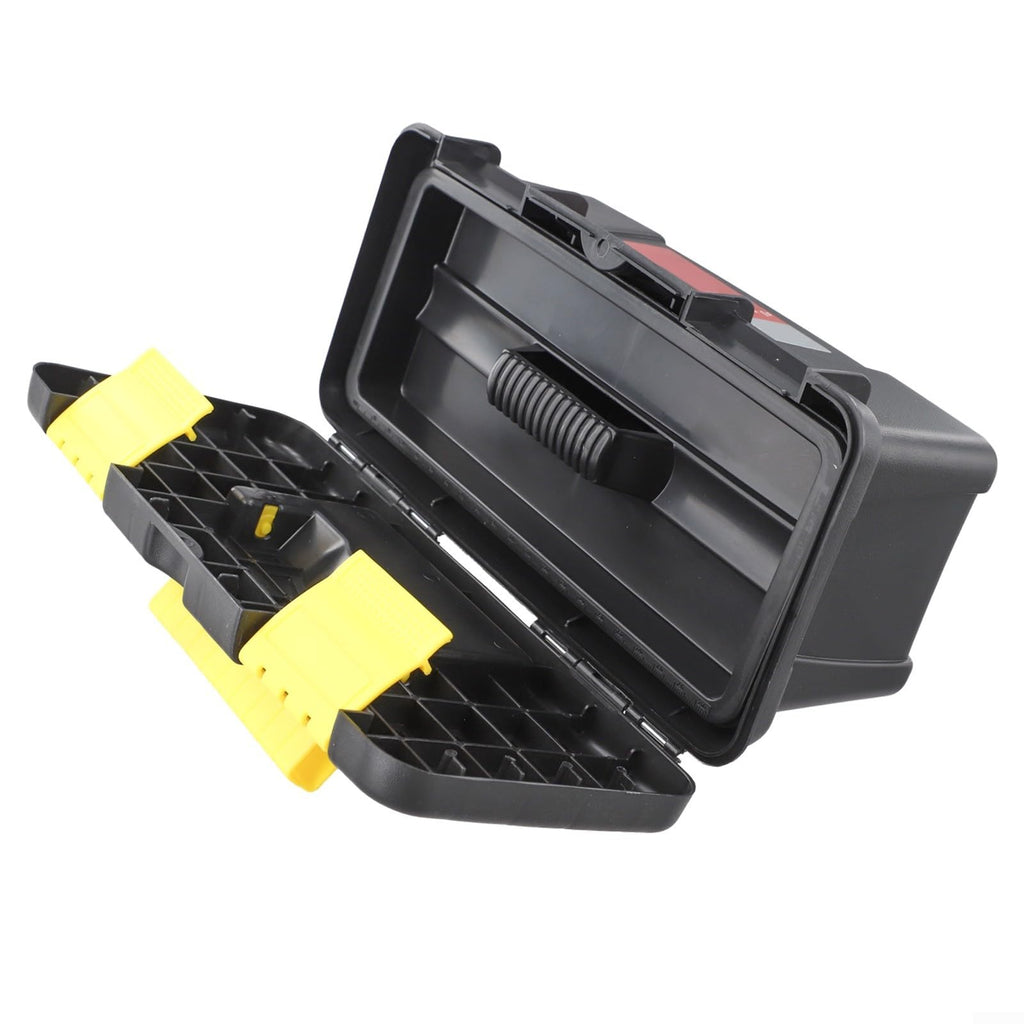 10-Inch Two-Layer Plastic Toolbox with Secure Latch H14318