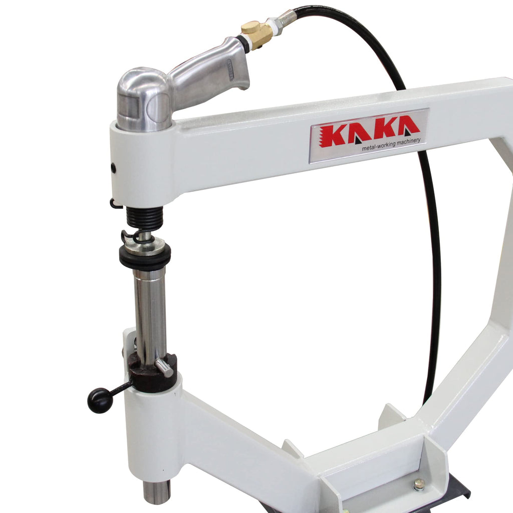 19.6" Throat Pneumatic Planishing Hammer with Steel Frame Stand & Foot Pedal A113