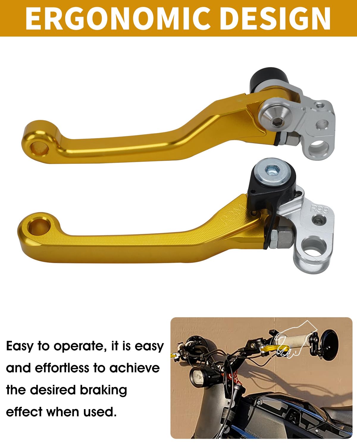 Electric Dirt Bike Brake Levers V488021