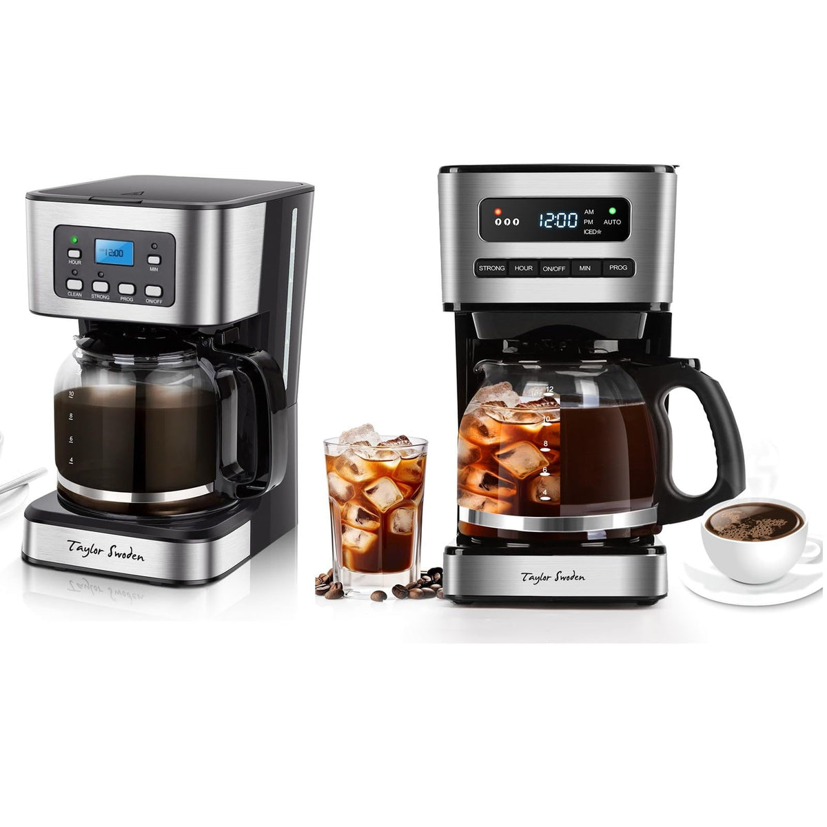 Programmable 12 Cup Drip Coffee Maker V67136