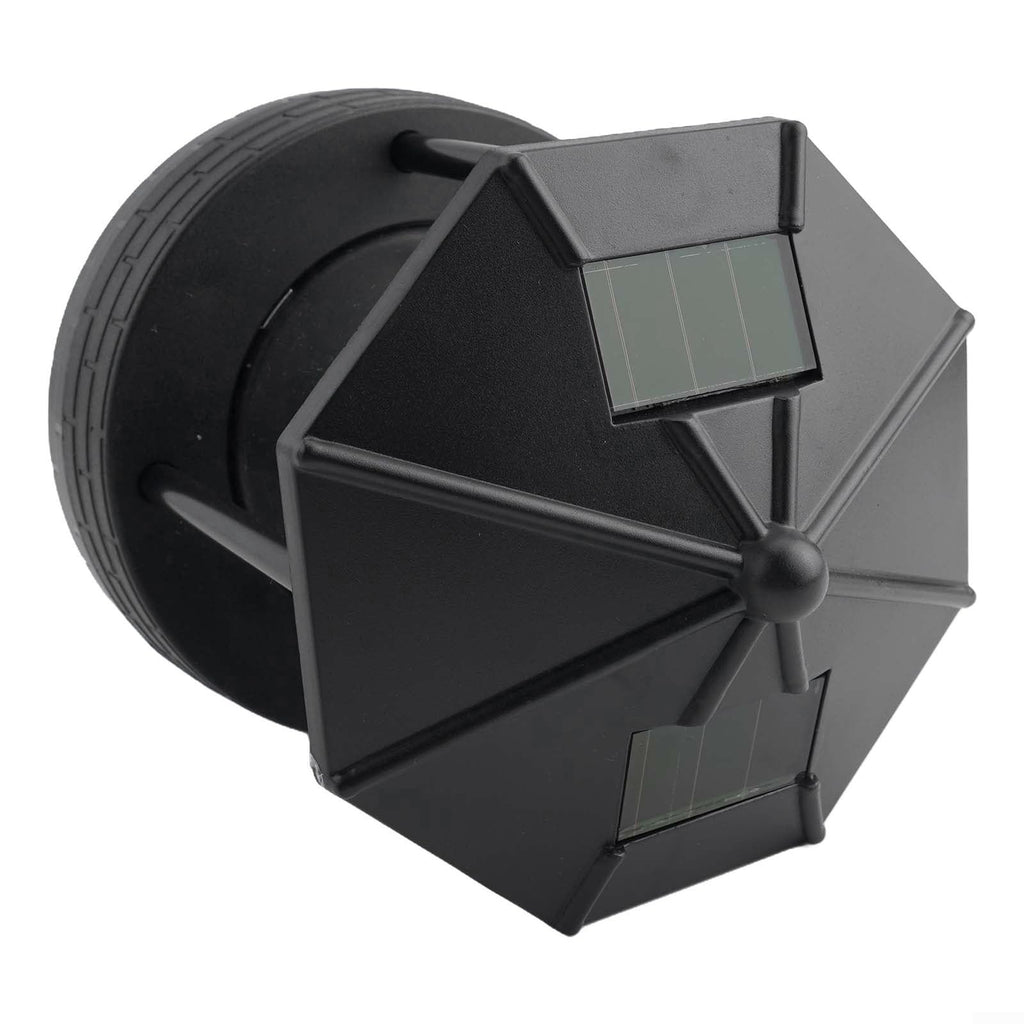 Black Solar Lighthouse Lawn Light A268