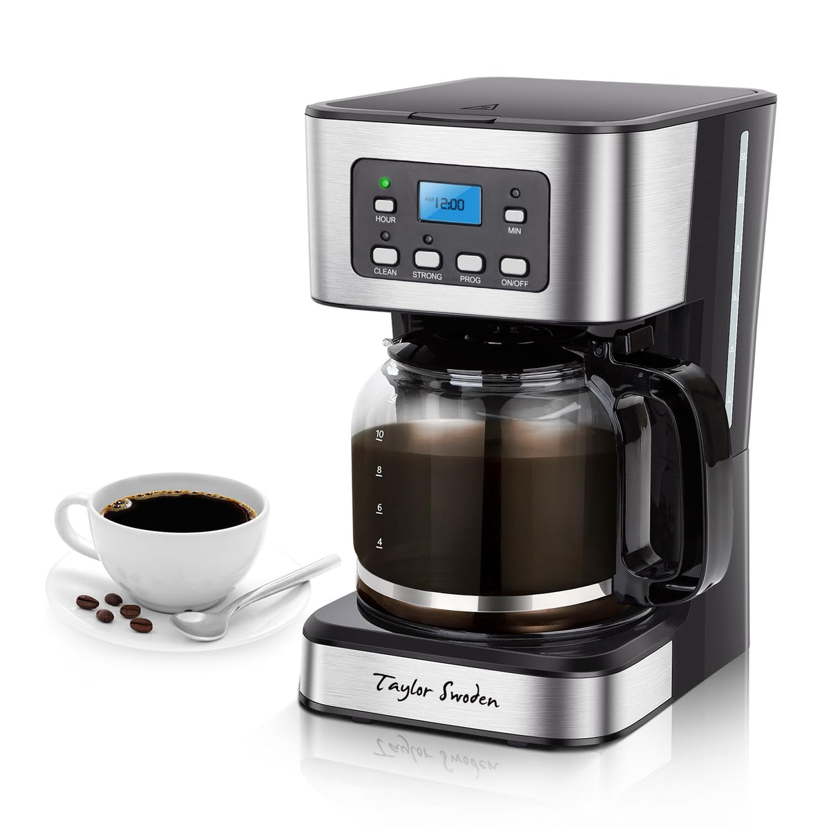 Programmable 12 Cup Drip Coffee Maker V67136