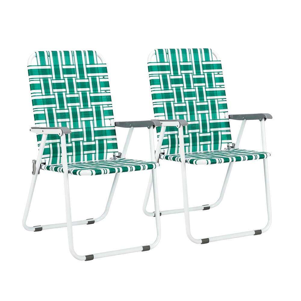 Folding Webbed Lawn Chairs T91924