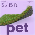 15 x 25 Feet Artificial Grass Mat H34869