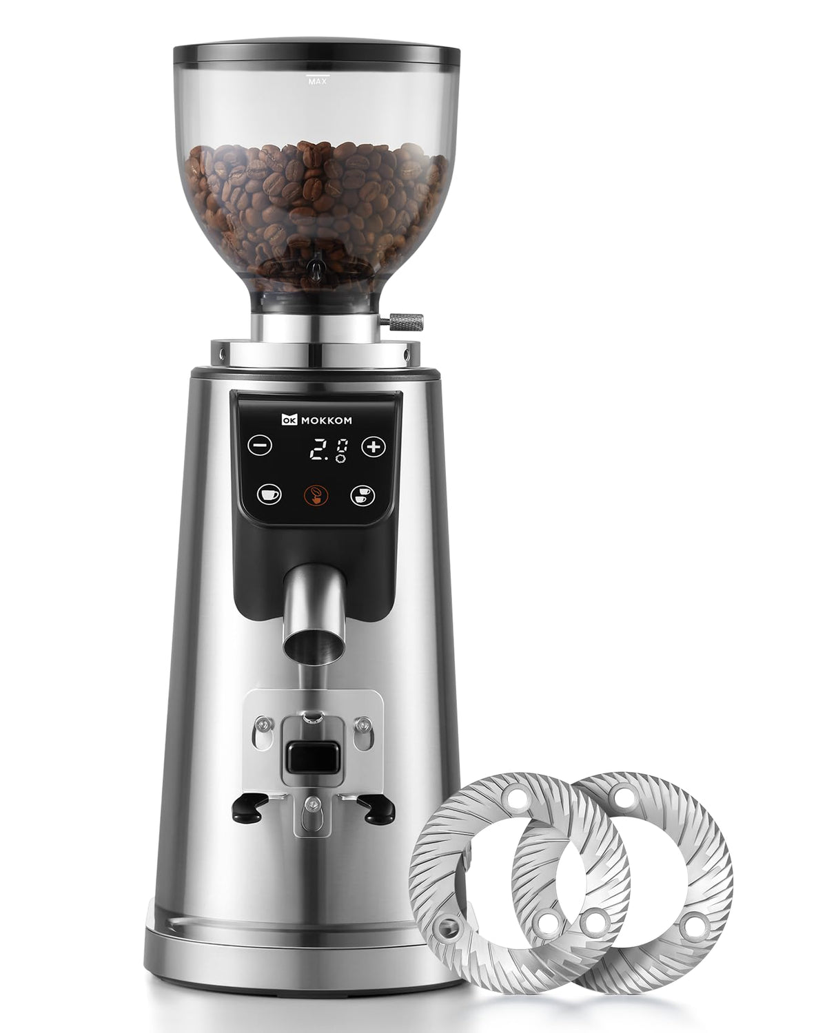 64mm Flat Burr Coffee Grinder V144839