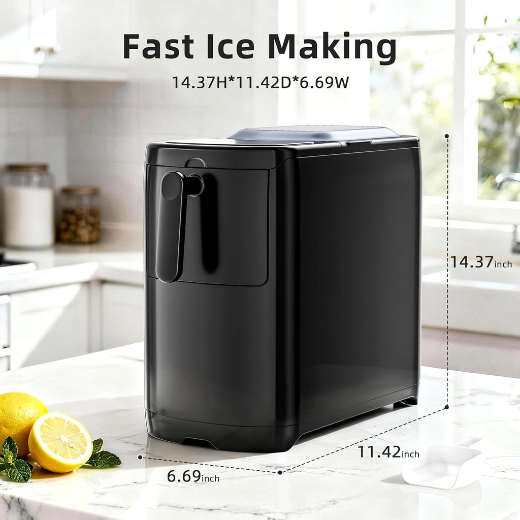 Black Countertop Ice Maker Machine Z9505