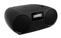 Portable CD Player Boombox with Bluetooth FM Radio USB Aux Input C7855