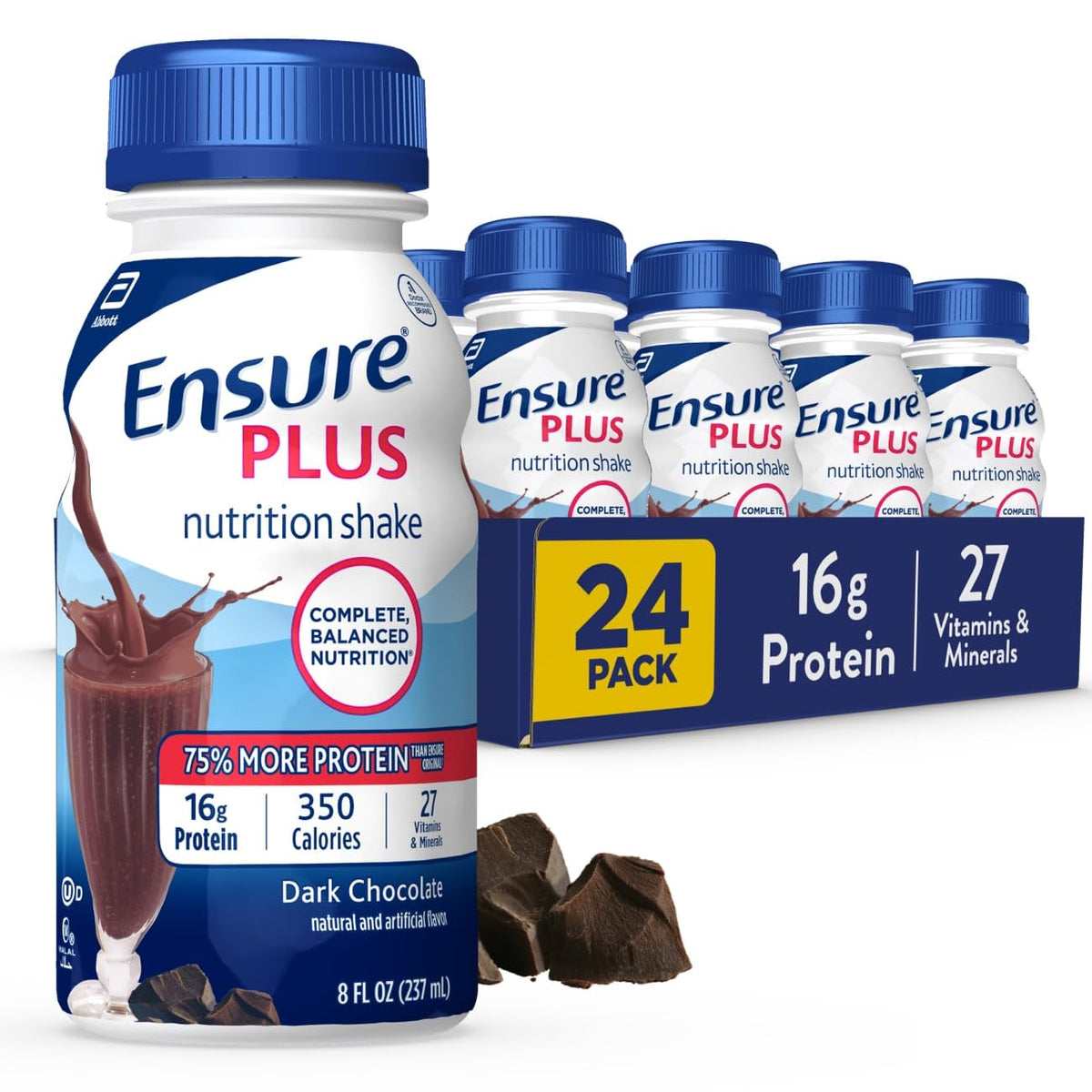 Nutrition Shake, 24 Count, 16 Grams of Protein T23627