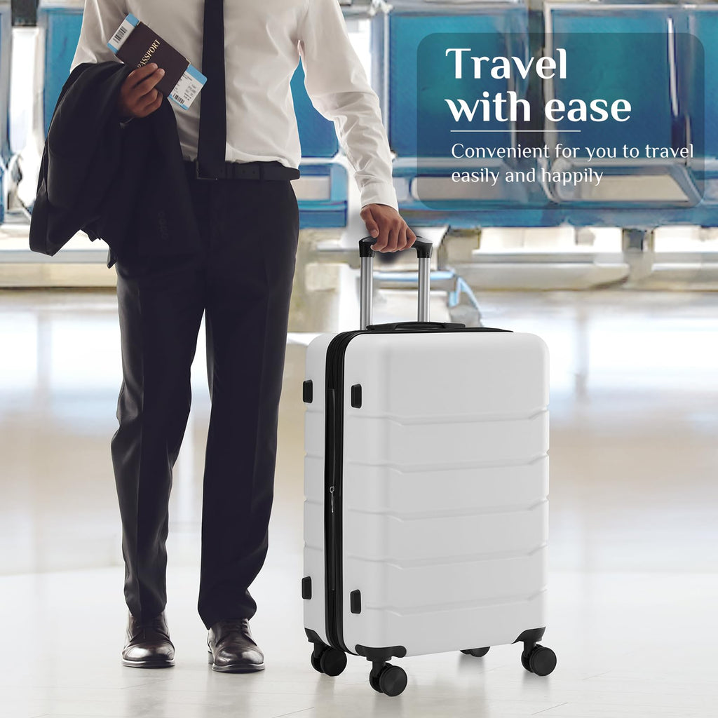 20 Inch Carry On Luggage with Spinner Wheels E819845