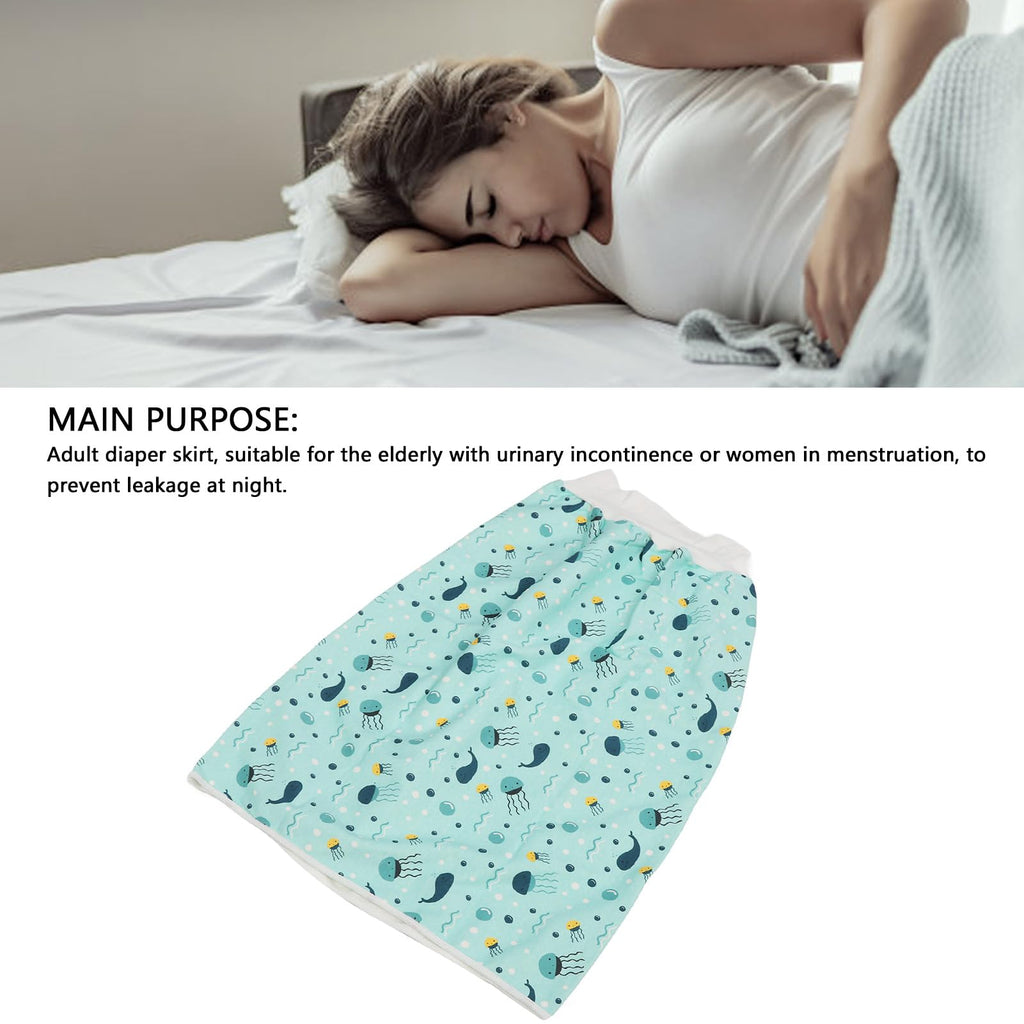 Washable Cotton Reusable Incontinence Bed Pad XL D53716