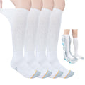 White Walking Boot Socks D315