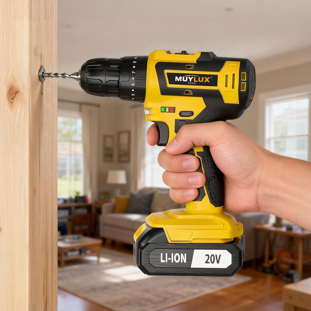 Cordless Drill Set 70PCS with Battery and Charger E83045