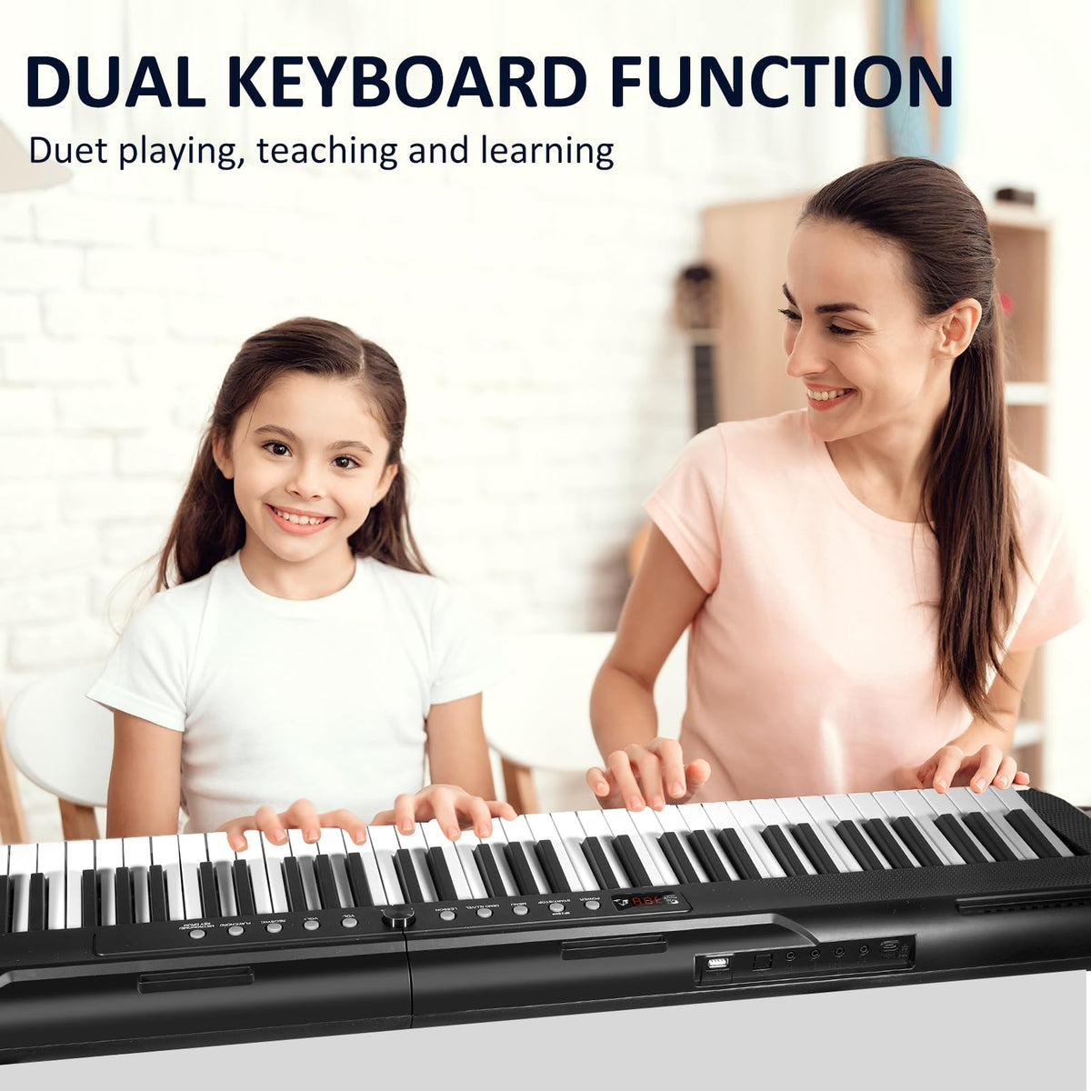 88 Key Semi Weighted Digital Piano with Sustain Pedal A7126