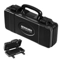 Black Steel Tool Box with Safety Latch and Handle H192
