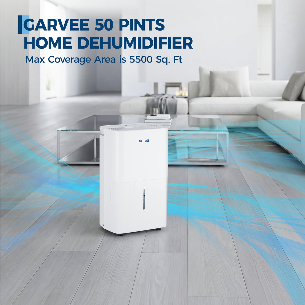 50-Pint Dehumidifier with 2.4Gal Water Tank H35331