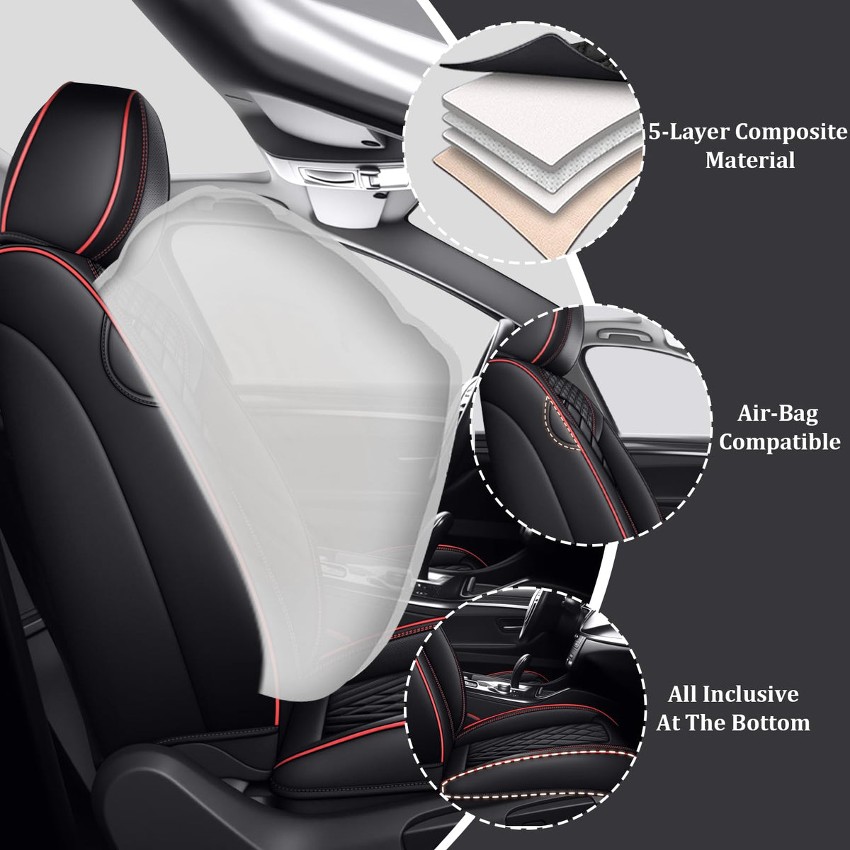 Car Seat Covers Full Set M459