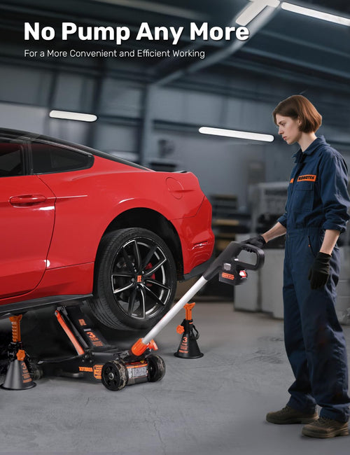 3 Ton Low Profile Electric Floor Jack I962046