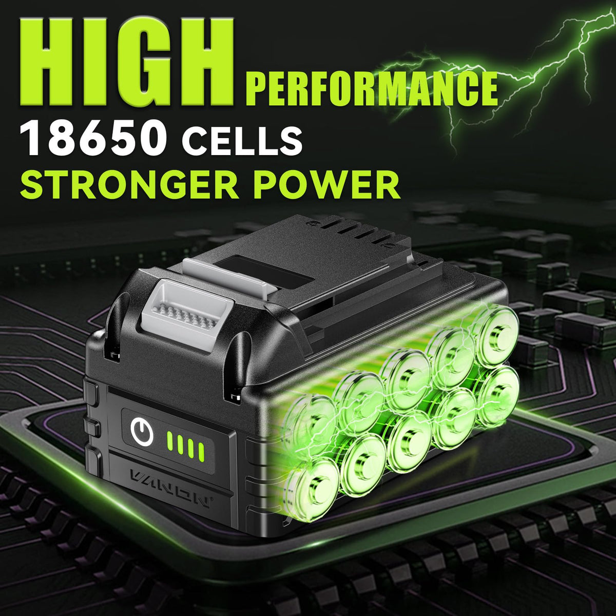20V Max 5.0Ah Lithium Battery 2 Pack N88078