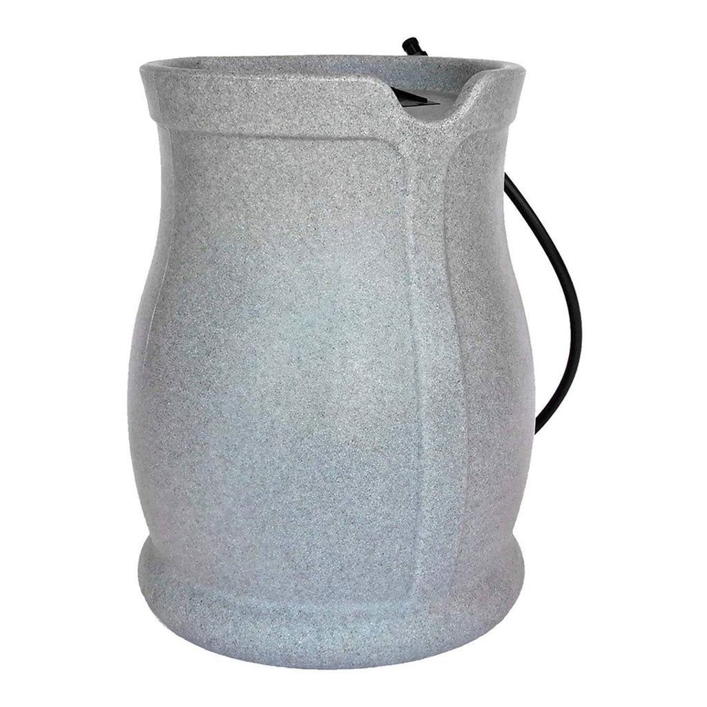 45 Gallon Light Granite Rain Barrel D6071