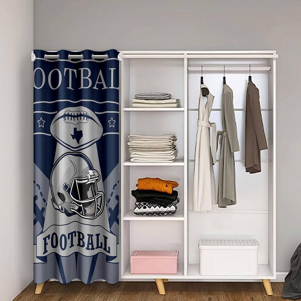 Blackout Door Curtain 34" W X 80" L R9248
