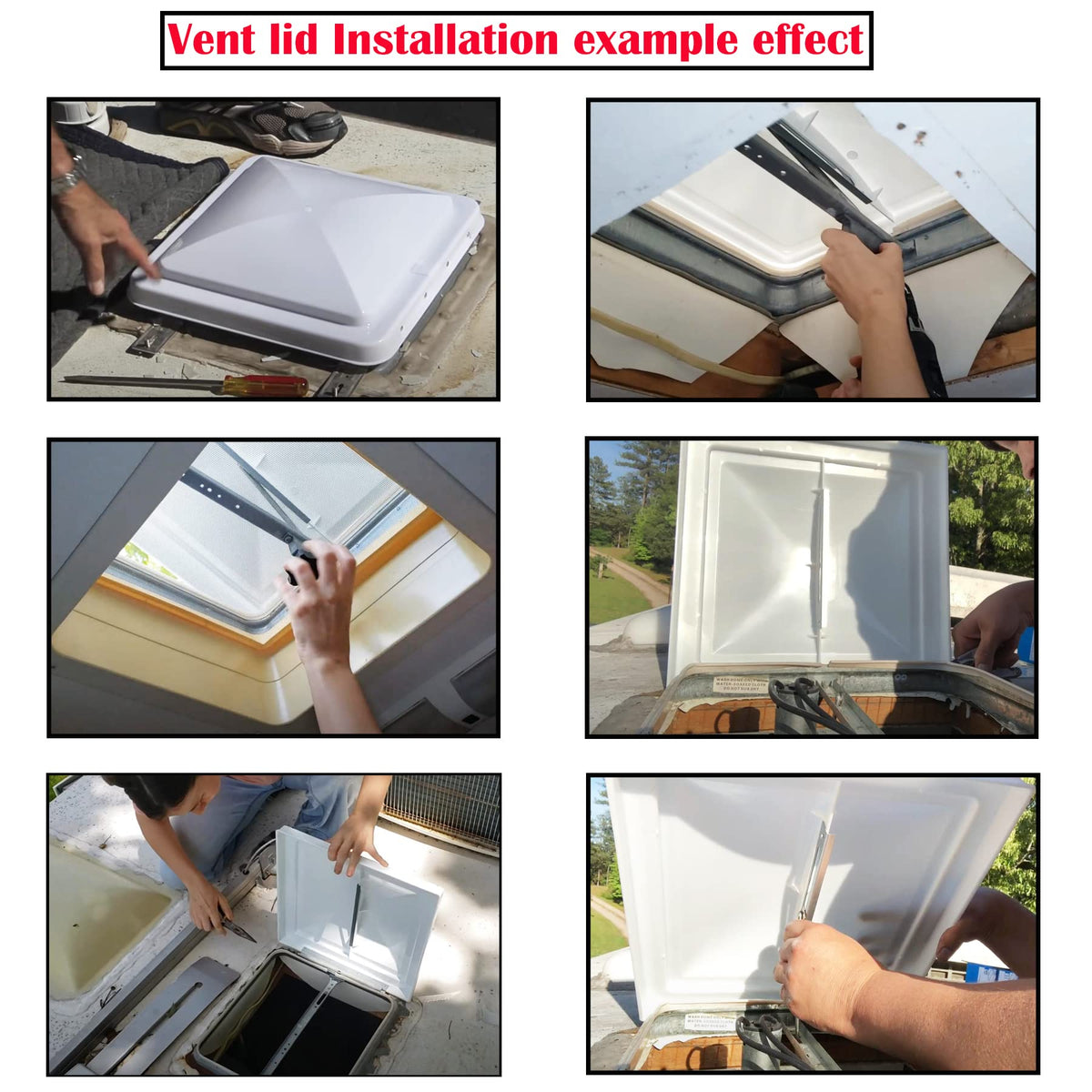 14" x 14" Roof Vent Cover 2 Pack B6952