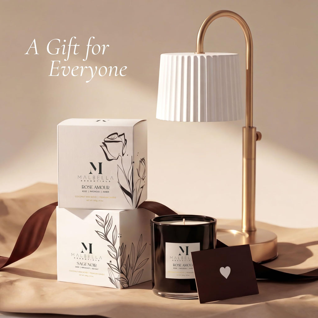 Dimmable Glass Candle Warmer Lamp with Timer N929