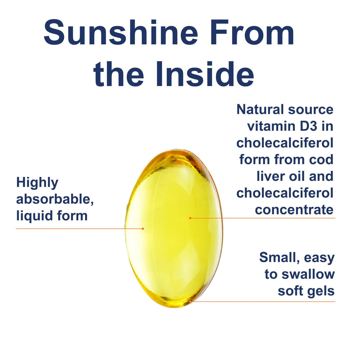 Vitamin D3 4000 IU 360 Softgels V61272