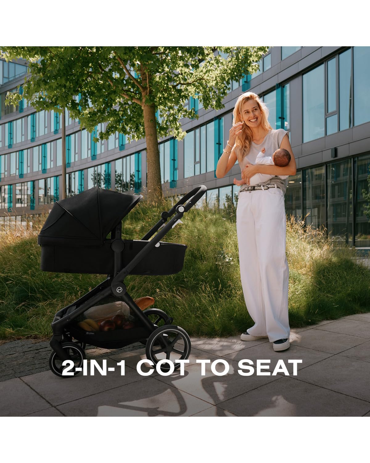 2-in-1 Baby Stroller and Car Seat Combo K74010