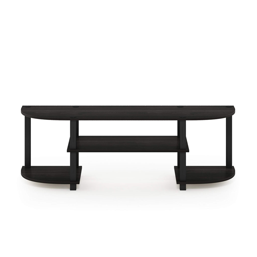 Espresso/Black TV Entertainment Center I142