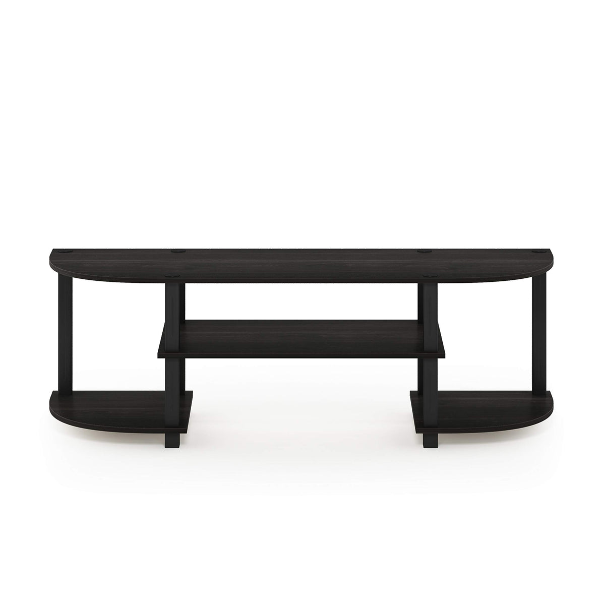 Espresso/Black TV Entertainment Center I142