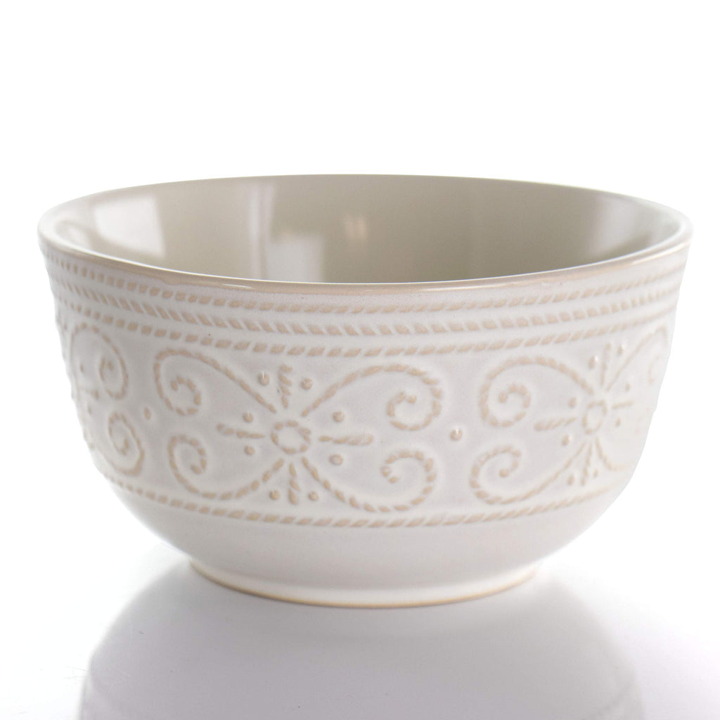 Round Stoneware 16 Piece Dish Set T44000