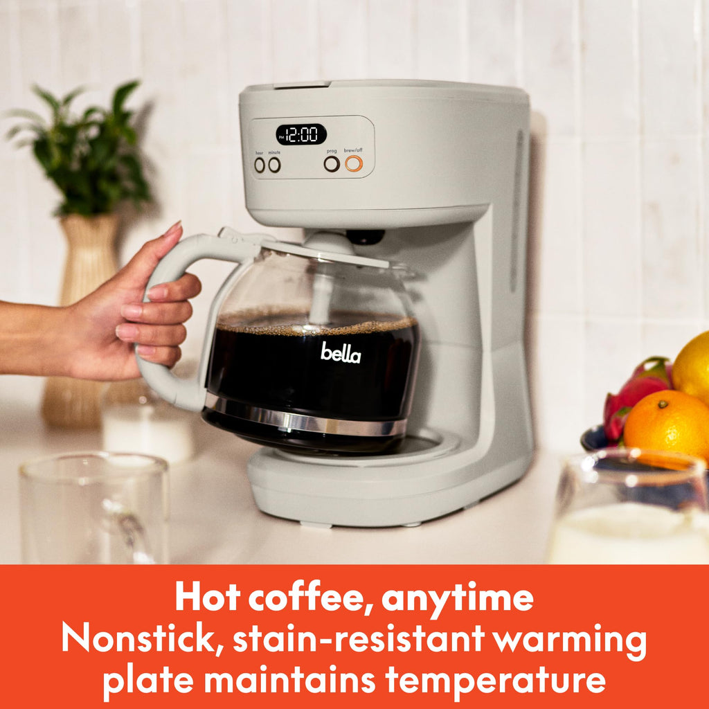 12-Cup Programmable Coffee Maker with Glass Carafe R54763
