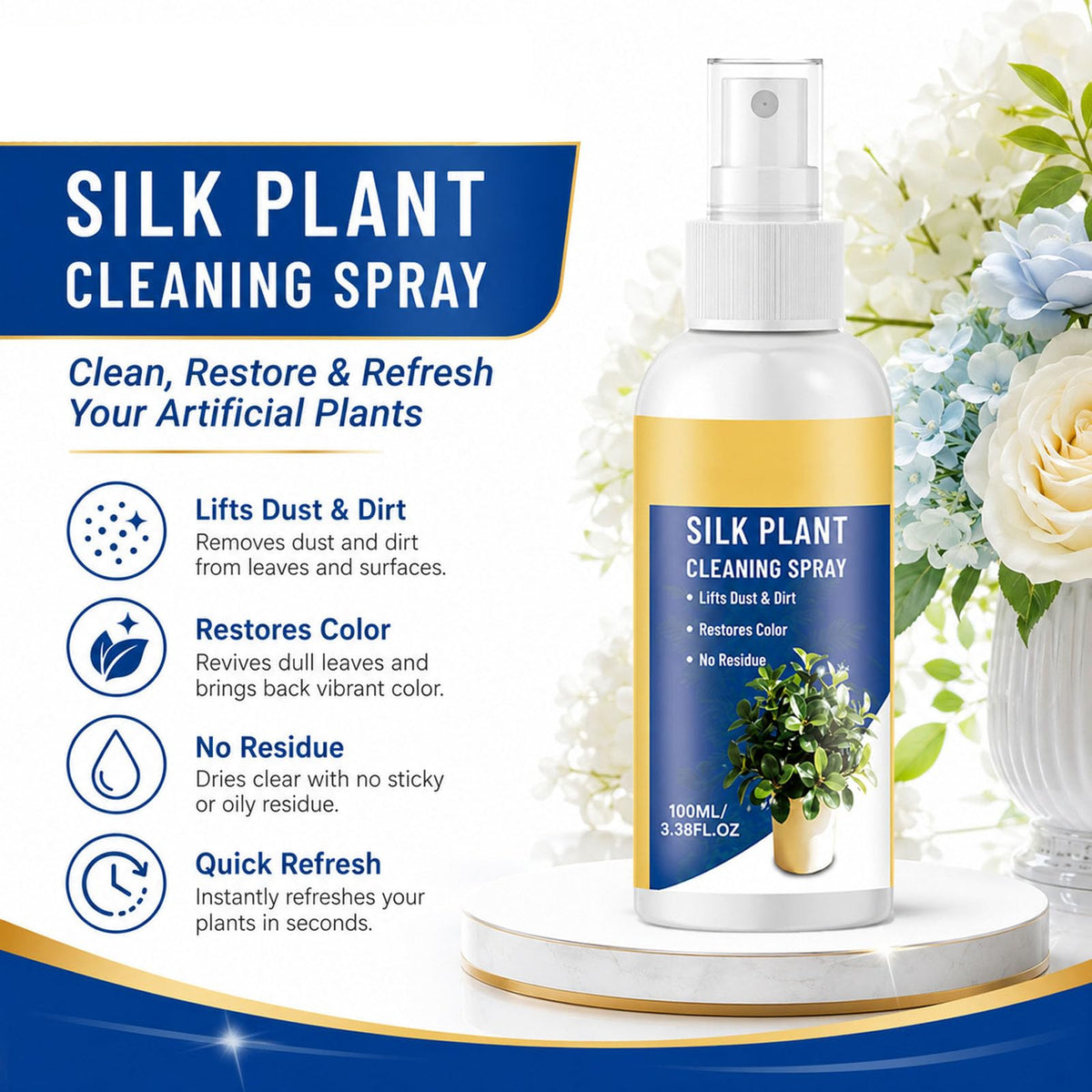 Artificial Flower Cleaning Spray, 9PCS V224201