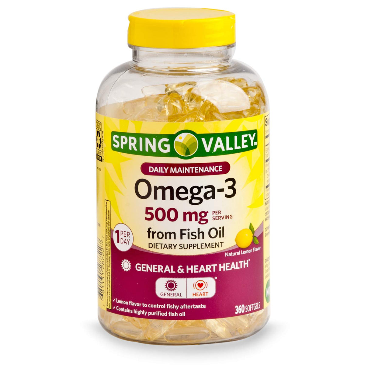 Omega-3 500 mg Fish Oil Softgels R787871